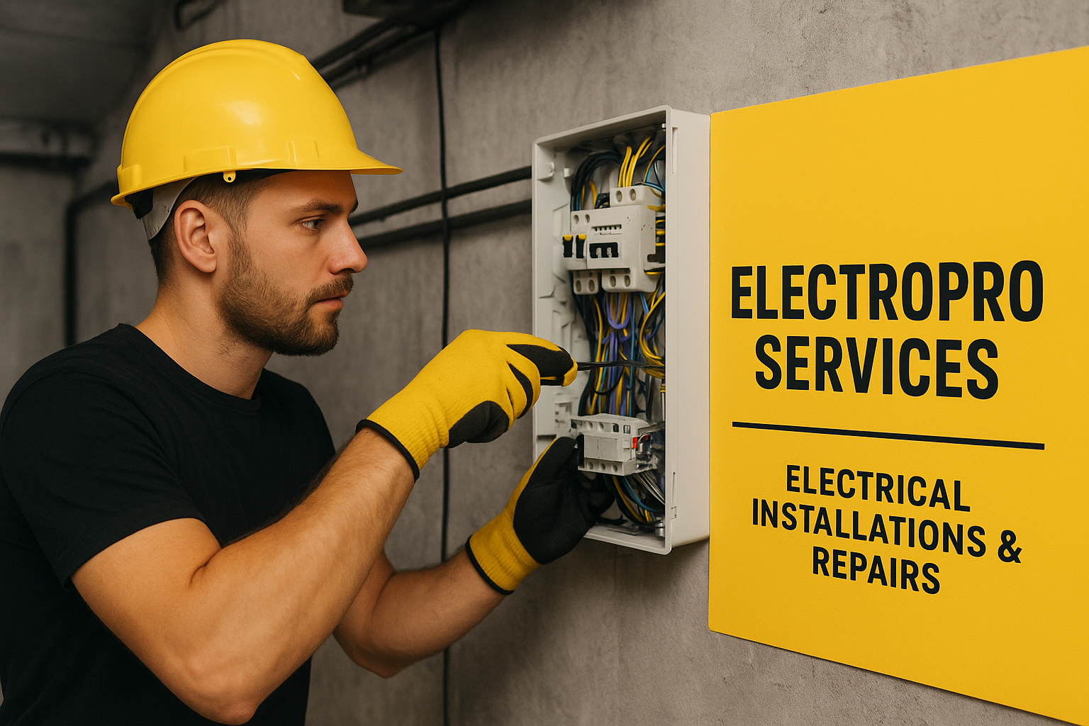 Electroproservices Arbeit